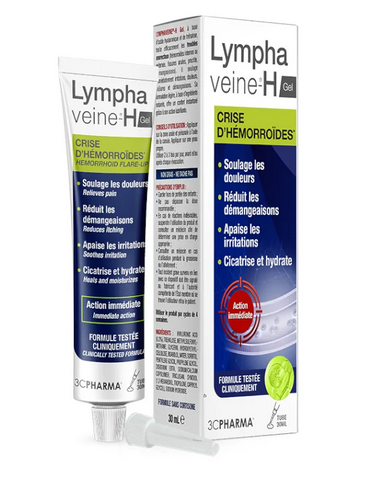 3C PHARMA Lymphaveine H gel : hemorrhoidal discomfort - 30 ml 3C PHARMA uk supplements