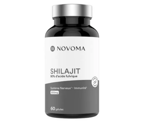 NOVOMA - Shilajit: Vitality & Cognitive Support - 60 Capsules NOVOMA uk supplements