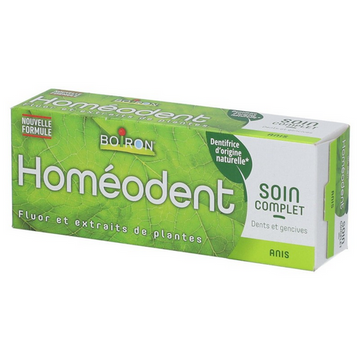 Homeodent complete toothpaste with anise flavor BOIRON BOIRON uk supplements