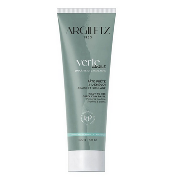 Green clay paste 400g for plasters and poultices - ARGILETZ ARGILETZ uk supplements