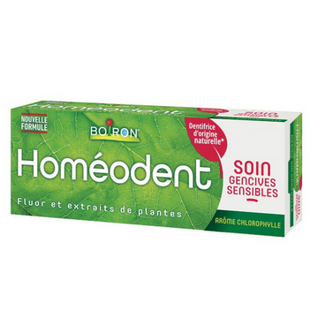 Homeodent toothpaste for sensitive gum chlorophyll flavor - BOIRON BOIRON uk supplements