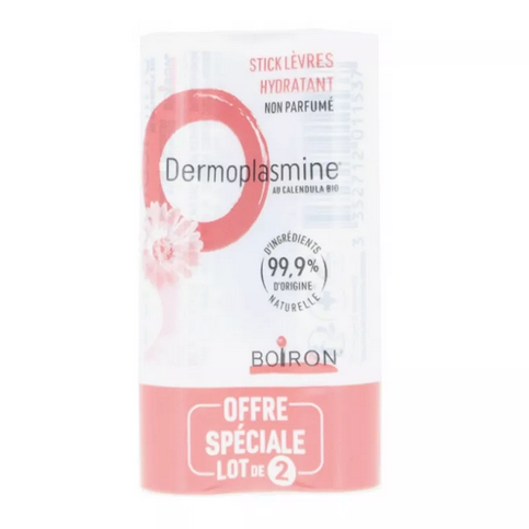 BOIRON Dermoplasmine Lip Care Duo 2 x 4g BOIRON uk supplements