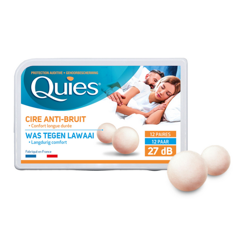 Quies wax earplugs - 8 pairs or 12 pairs Quies uk supplements