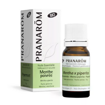 Huile essentielle Menthe poivrée BIO 10 ml PRANAROM