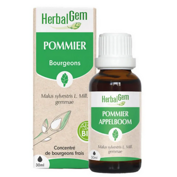 Pommier BIO Macérat mère bourgeons Flacon 30 ml HERBALGEM