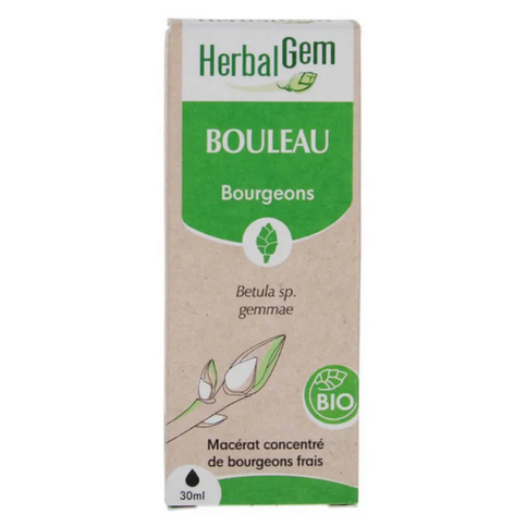 Bouleau BIO Macérat mère Bourgeons Flacon 30 ml HERBALGEM