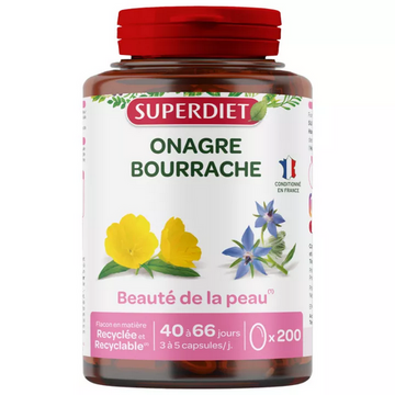 Superdiet Evening Primrose Skin Beauty 200 capsules