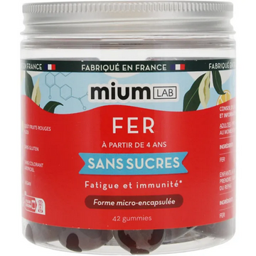 MiumLab Sugar-Free Iron 42 gummies
