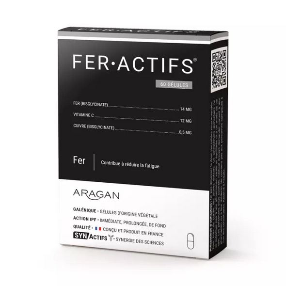 Feractifs Synactifs Fer Biodisponible 60 Capsules