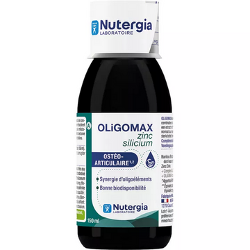 Oligomax Zinc-Silicium Nutergia Ostéo-Articulaire 150 ml