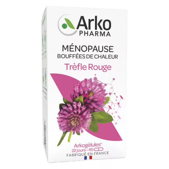 Arkocaps Trèfle Rouge Menopause Bouffées de Chaleur 45 capsules