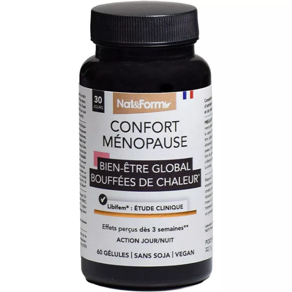 Nat & Form Comfort Menopause Heat Flushes 60 capsules