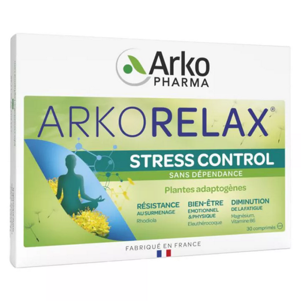 Arkorelax Stress Control Sérénité 30 tablets