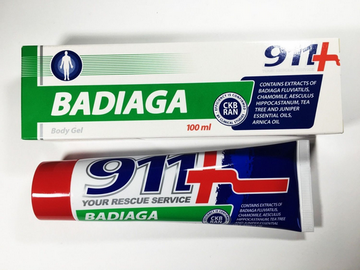 911 BADIAGA BALM NATURAL CREAM 100 ml