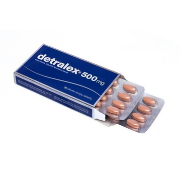 30Tab DETRALEX 500mg Varicose Tired Swollen Heavy legs Hemorrhoids MADE in EU