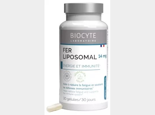 Biocyte Longevity Liposomal Iron 30 Capsules