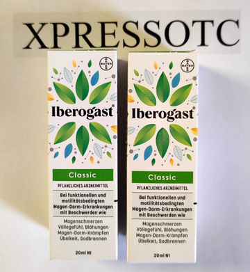 2x Iberogast Classic 20ml Oral Liquid IBS Indigestion Abdominal Discomfort Dyspepsia 40ml