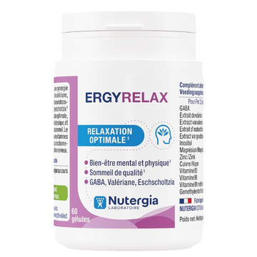 Ergyrelax optimal relaxation - 60 Caps - NUTERGIA