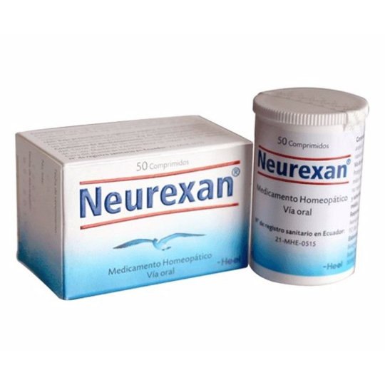 4 X 50 Tab Neurexan Heel, Homeopathic remedy for nervousness, stress, insomnia