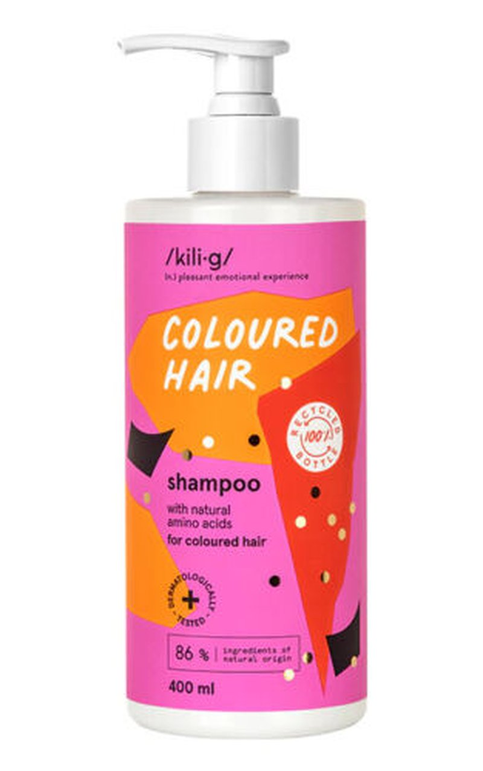 Kilig Coloured Hair Shampoo Made in Lithuania Bestquality Donation