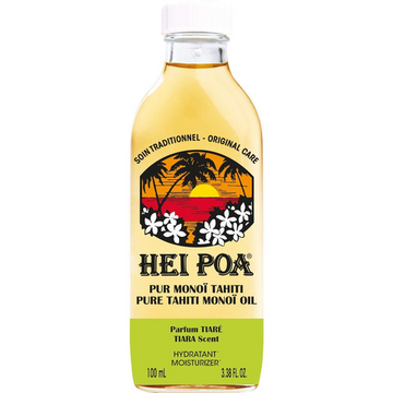 Hei Poa Tiare Traditional Monoi Oil 100ml 3.4 Fl Oz