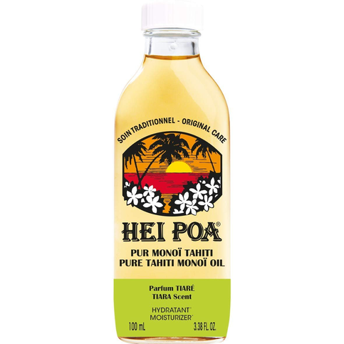 Hei Poa Tiare Traditional Monoi Oil 100ml 3.4 Fl Oz