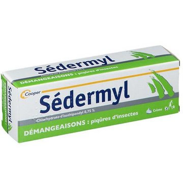 Sedermyl cream 0.75% 35g - itchy insect bites - COOPER