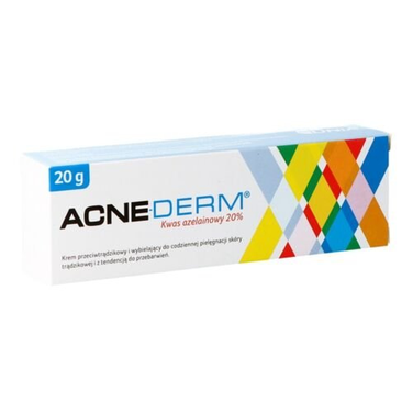 ACNE-DERM 20g anti-acne and whitening cream