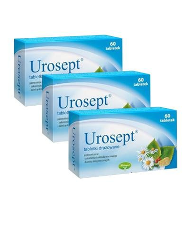 UROSEPT® Helps maintain normal functioning of the urinary system 3x60 tablets