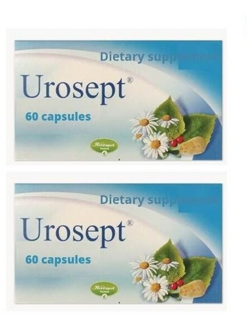 UROSEPT® Helps maintain normal functioning of the urinary system 2x60 tablets
