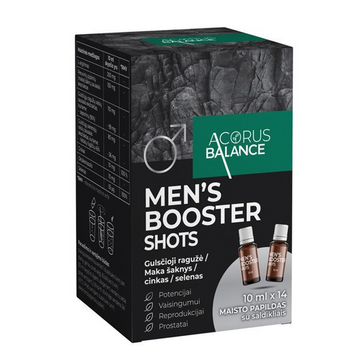 ACORUS BALANCE MEN'S BOOSTER SHOTS, oral solution, 10ml, N14