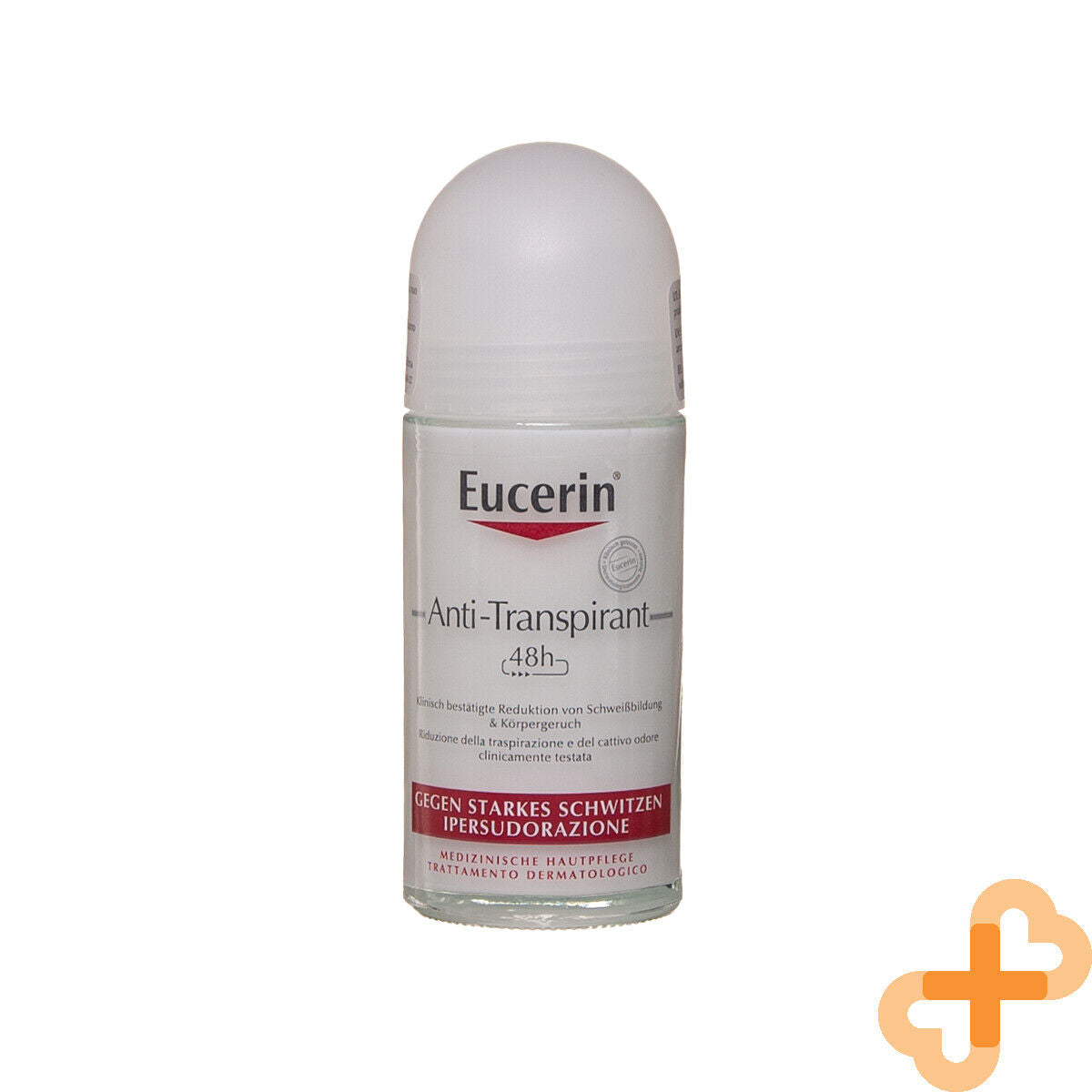 Eucerin Anti-Transpirant 48H Deodorant Odor Sensitive Skin Sweating Roll Eucerin uk supplements