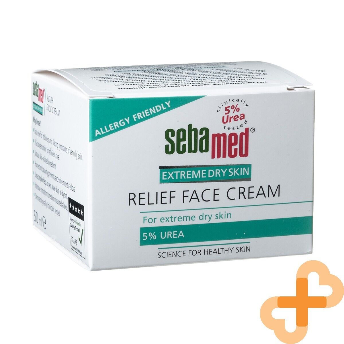 SEBAMED EXTREME DRY SKIN Urea 5% Relief Face Cream Allergy Friendly SebaMed uk supplements