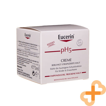 EUCERIN PH5 Dry Sensitive Skin Cream Face Body 75ml Reduces Sensitivity Eucerin uk supplements