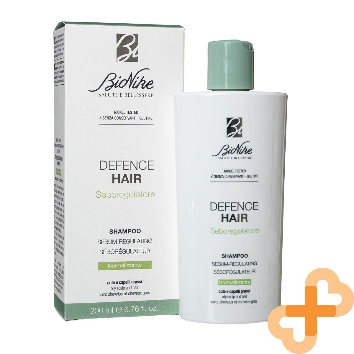 BIONIKE Hair Shampoo For oily Head Skin Hair 200ml Regulates Sebum Bionike uk supplements
