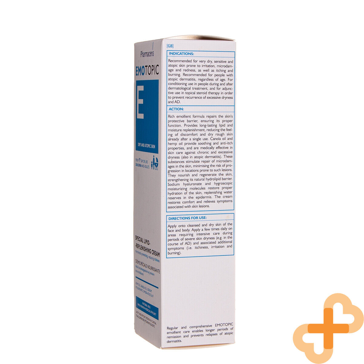 Pharmaceris EMOTOPIC Anti-Itching Dry Skin Lipid-Replenishing Cream Pharmaceris uk supplements