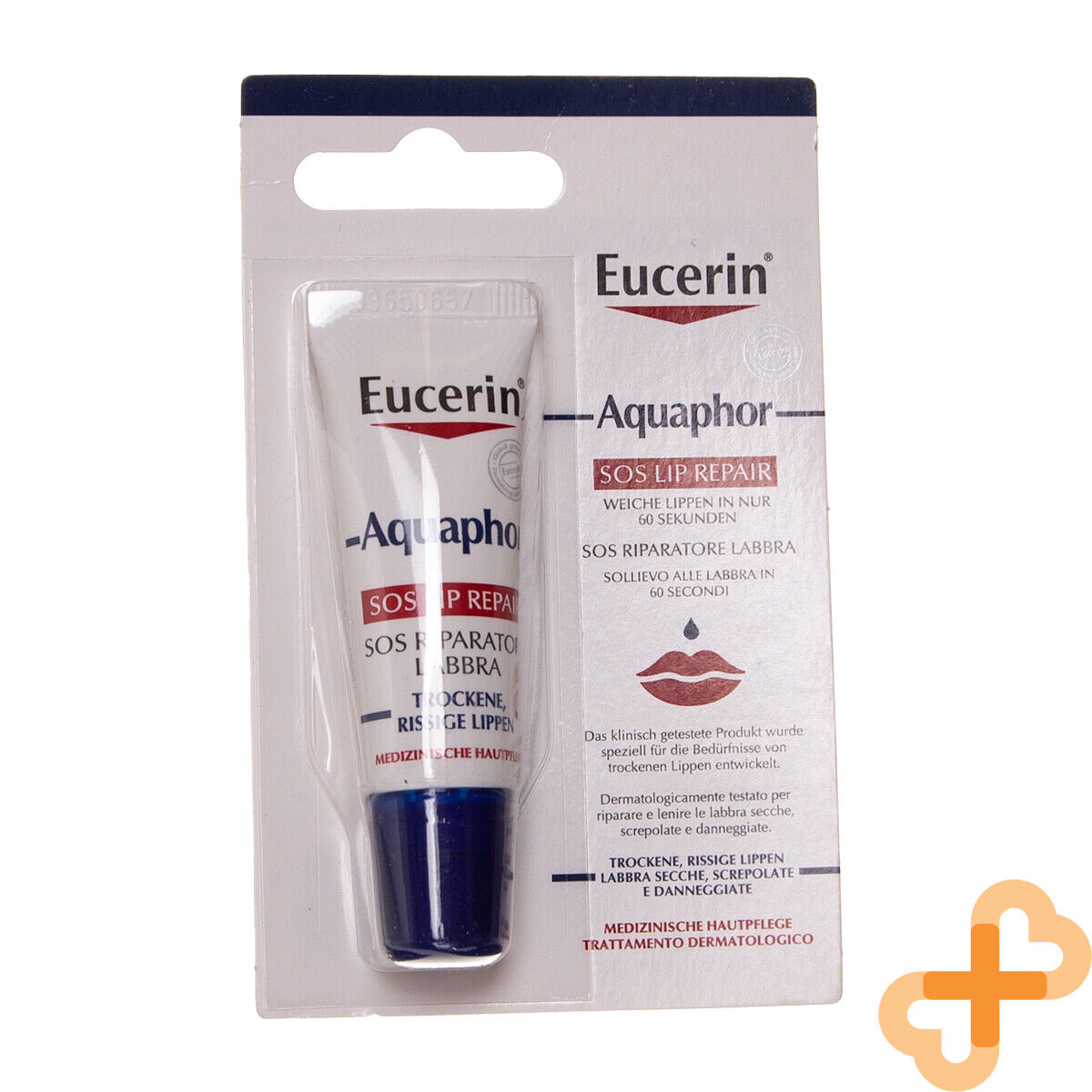 Eucerin Aquaphor SOS Immediate Repair Soothing Dry Cracked Lips Balm Eucerin uk supplements