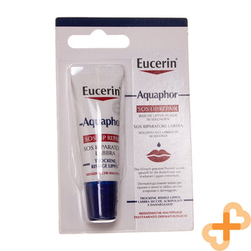 Eucerin Aquaphor SOS Immediate Repair Soothing Dry Cracked Lips Balm Eucerin uk supplements