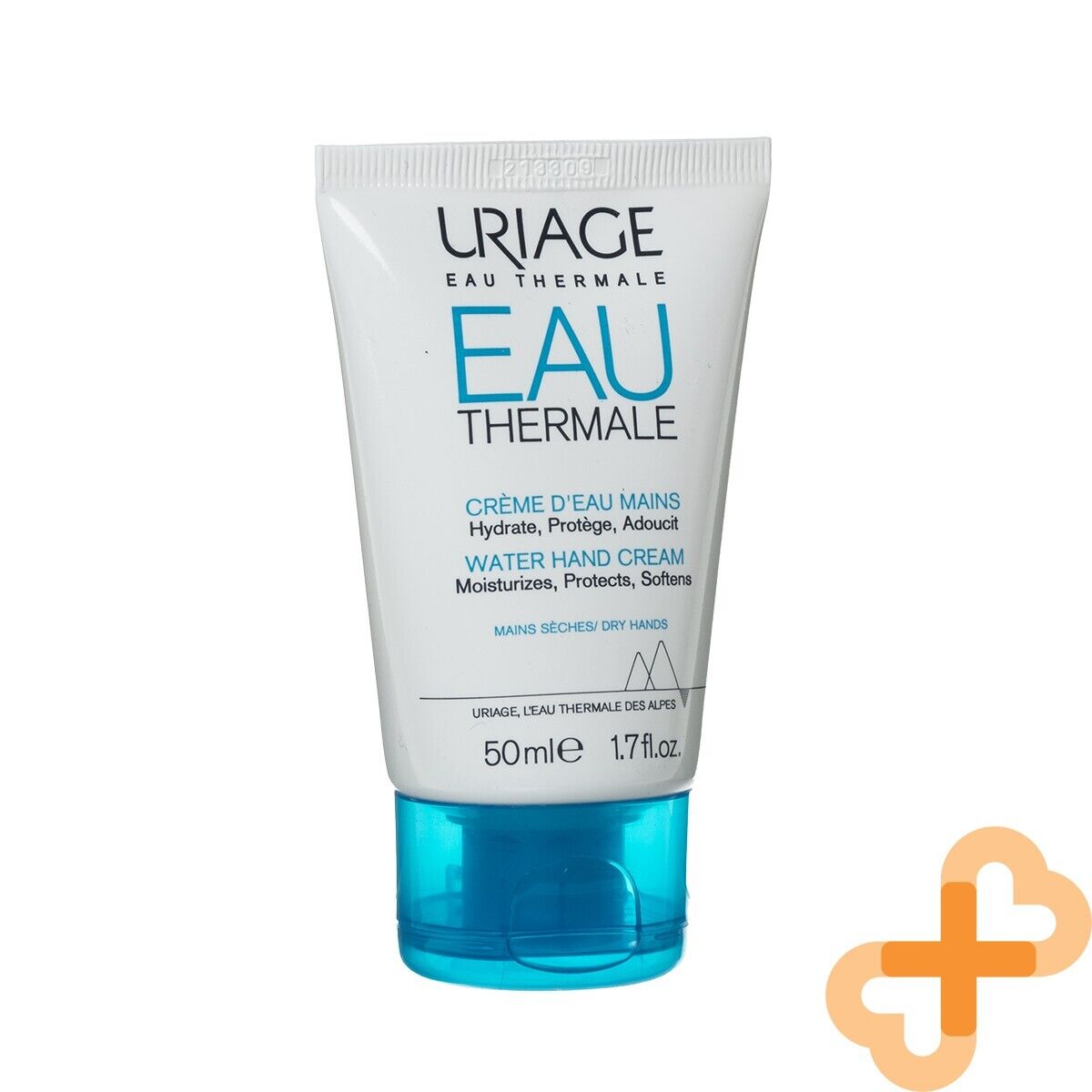 Uriage Water Hand Cream 50ml Hydration Protects Softens Dry Skin Moist Uriage Eau Thermale uk supplements
