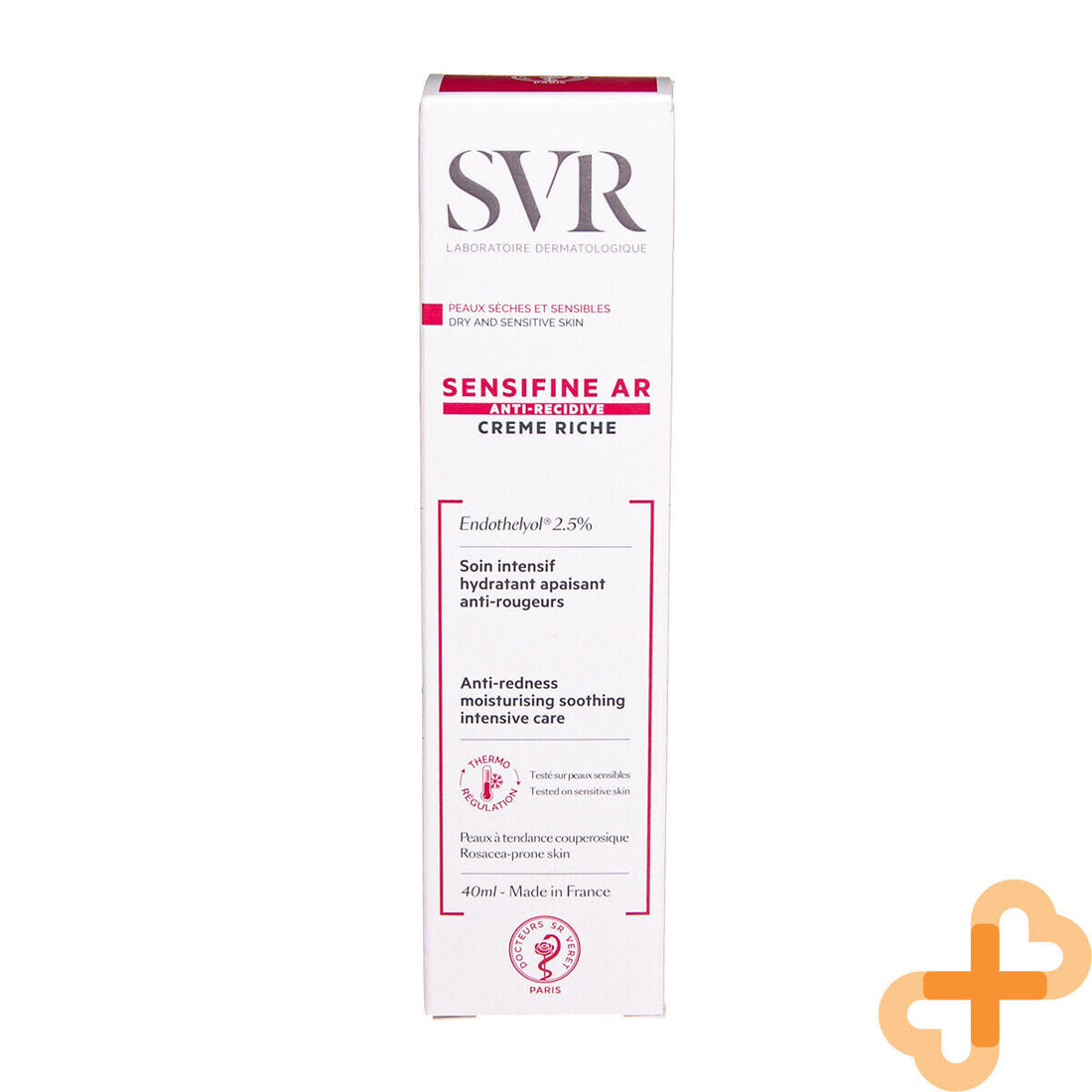 SVR Sensifine Anti-Redness Intense Moisturizing Soothing Sensitive Cream SVR Laboratoires uk supplements