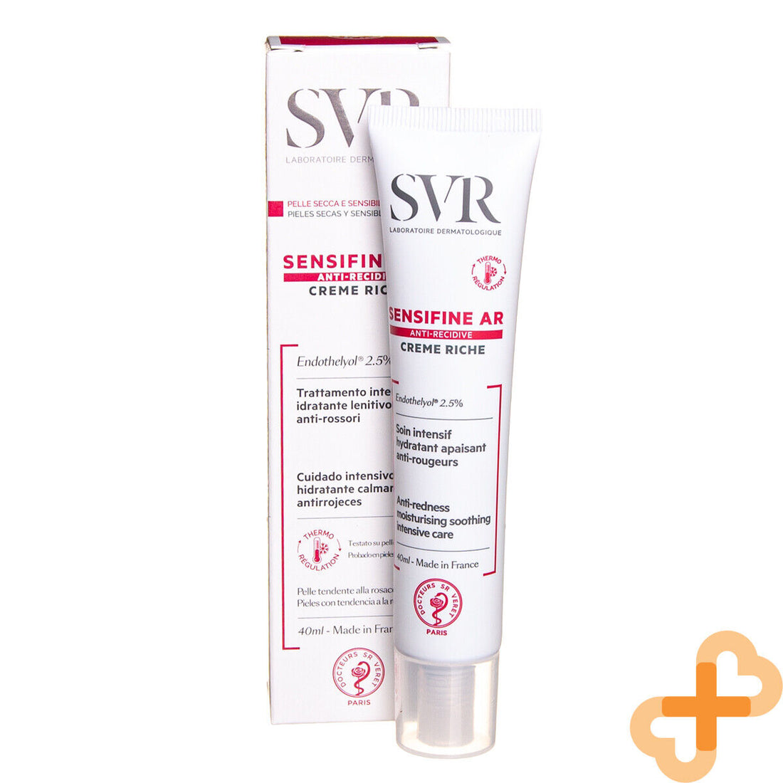 SVR Sensifine Anti-Redness Intense Moisturizing Soothing Sensitive Cream SVR Laboratoires uk supplements