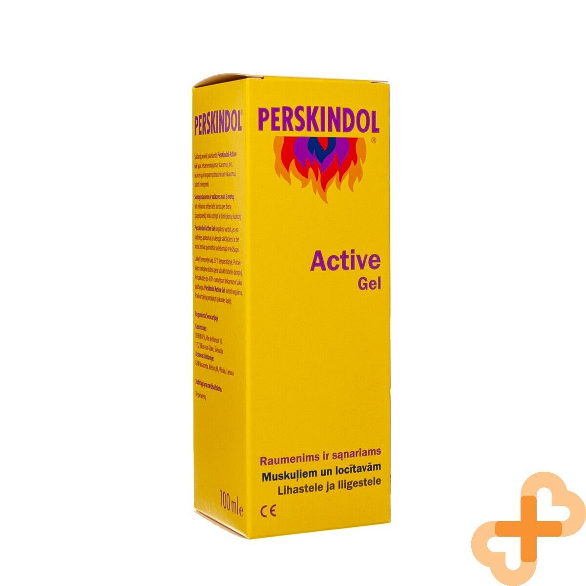 PERSKINDOL ACTIVE Gel 100 ml For Muscles And Joints Cooling Effect PERSKINDOL uk supplements