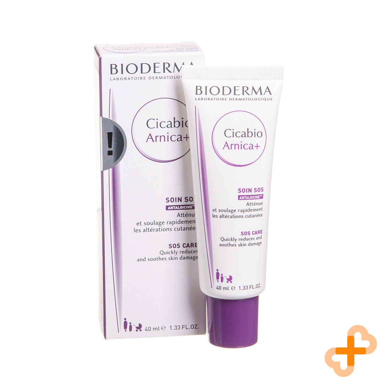 Bioderma Cicabio Cream Arnica+ 40ml Soothing Ointment Bruises Knocks BIODERMA uk supplements