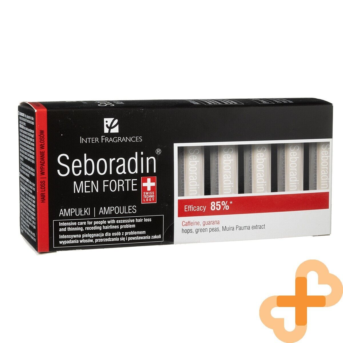SEBORADIN Men Ampoules for Men Against Hair Loss with Caffeine 14 pcs SEBORADIN uk supplements