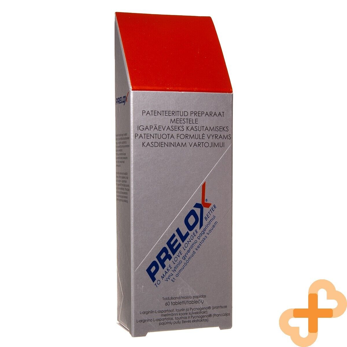 PRELOX 60 Tablets Supplement For Men's Sexual Health L-arginine Pycnog PRELOX uk supplements