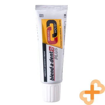 BLEND-A-DENT PLUS DuoPower Oral Denture Adhesive Cream Glue 40g Blend-a-Dent uk supplements