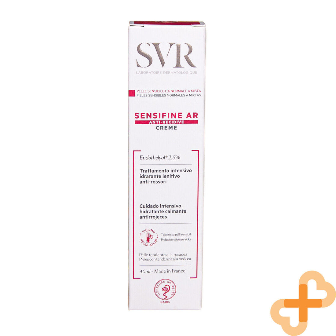 SVR Sensifine Anti-Redness + Rosacea Moisturizing Soothing Cream Dry SVR Laboratoires uk supplements
