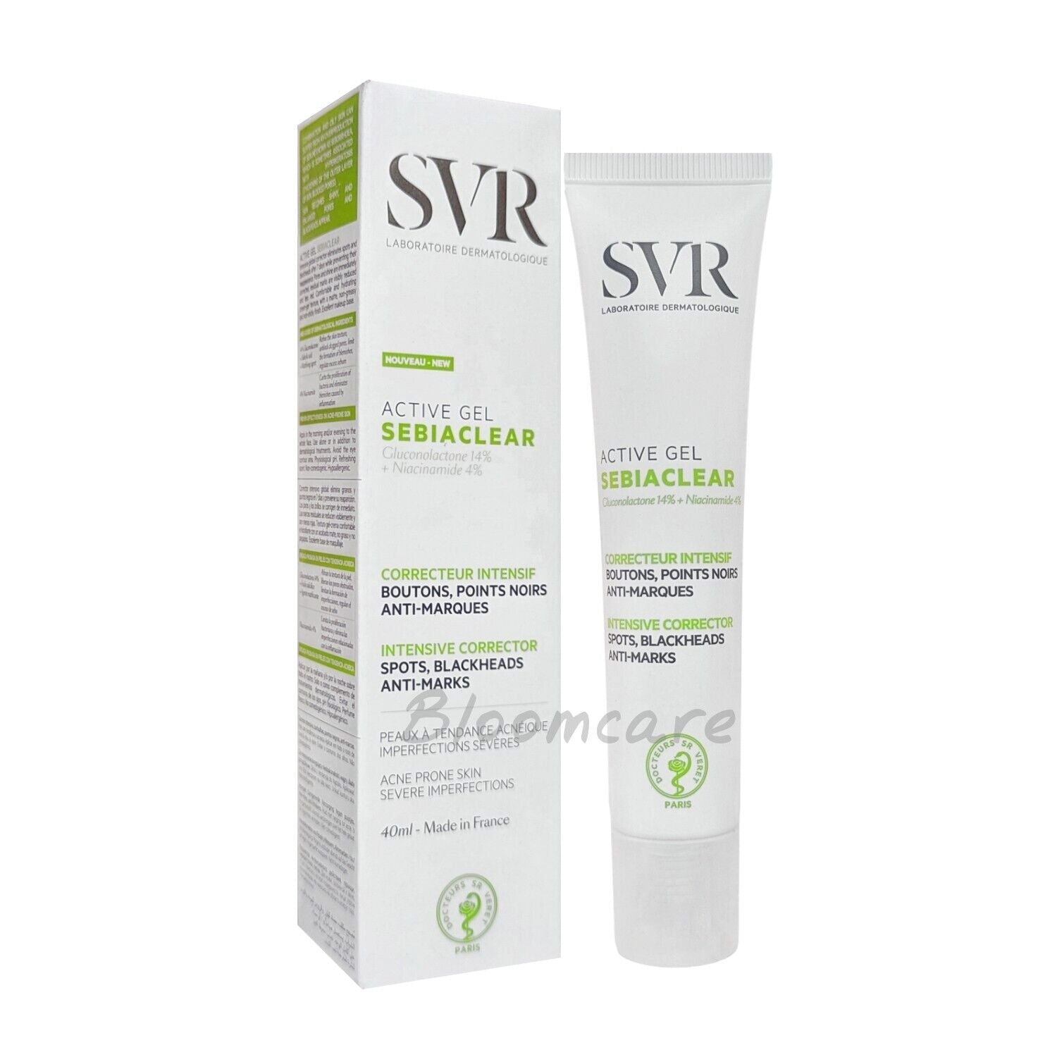 SVR Sebiaclear Active Gel Intensive Corrector 40ml SVR LABORATOIRE uk supplements