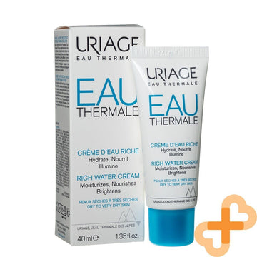 Uriage Eau Thermale Face Cream Moisturizes Brightens Replumps Nourishe Uriage uk supplements