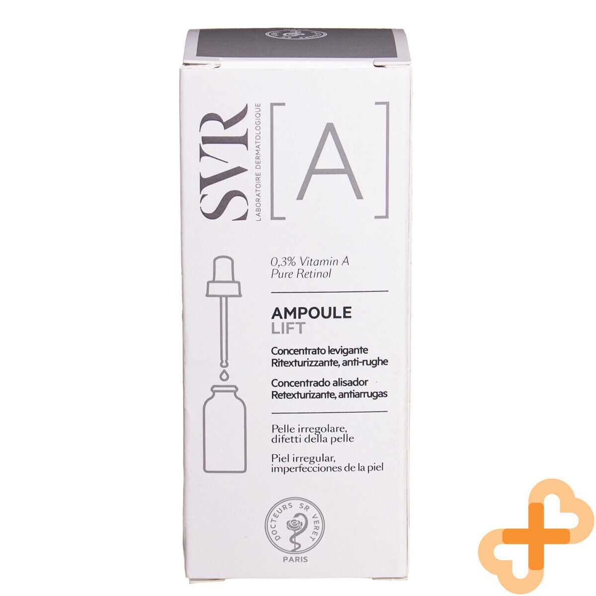 SVR Ampoule Lift A Anti-Wrinkle Ant-Ageing Texture Firming Hydrating 30ml SVR Laboratoires uk supplements